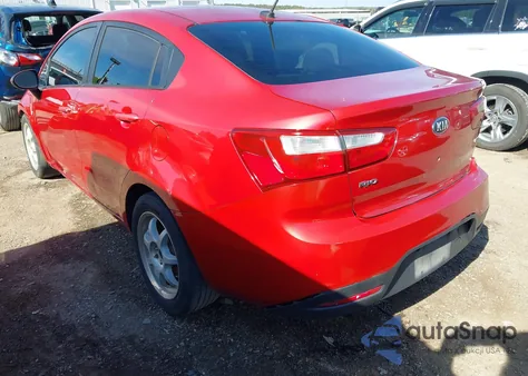 2014 Kia Rio Lx z USA, uszkodzony, nr VIN KNADM4A37E6364830